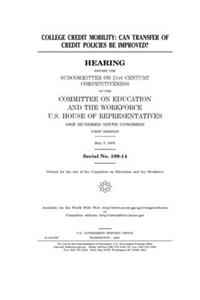 College credit mobility