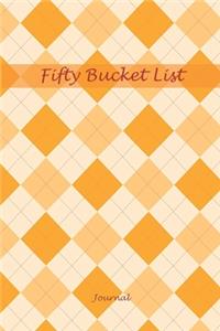 Fifty Bucket List Journal