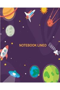 Notebook lined