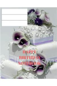 Happy Birthday Notbook