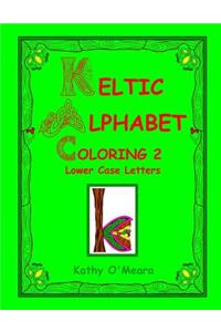 Keltic Alphabet Coloring 2