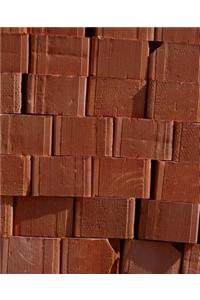 School Composition Book Construction Brick Wall 130 Pages