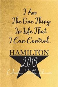 Hamilton Calendar 2019