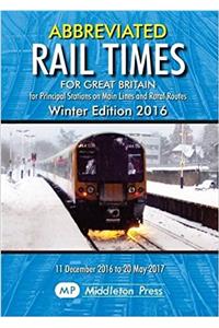 Abbreviated Rail Times for Great Britain
