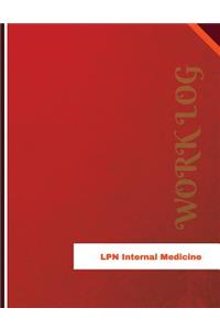 LPN Internal Medicine Work Log