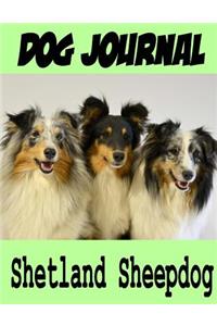 Dog Journal Shetland Sheepdog