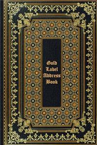 Gold Label Address Book