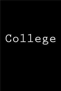College