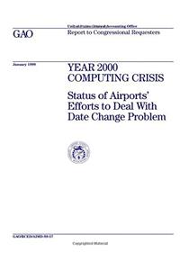 Year 2000 Computing Crisis: Status of Airports Efforts to Deal with Date Change Problem