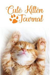 Cute Kitten Journal