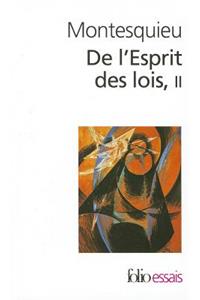 de L Esprit Des Lois