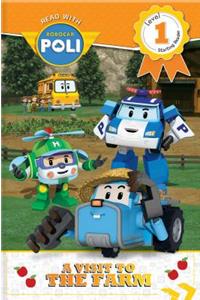 Read with Robocar Poli: A Visit to The Farm (Level 1: Starting Reader)