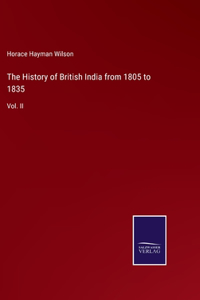 History of British India from 1805 to 1835