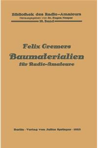 Baumaterialien für Radio-Amateure