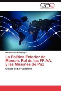 La Politica Exterior de Menem