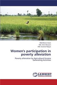 Women's Participation in Poverty Alleviation