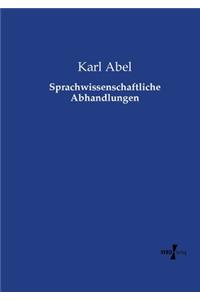 Sprachwissenschaftliche Abhandlungen