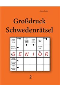 Großdruck Schwedenrätsel 2