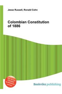 Colombian Constitution of 1886