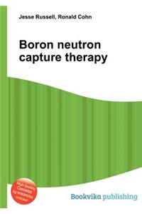 Boron Neutron Capture Therapy