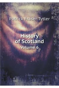 History of Scotland Volume 6