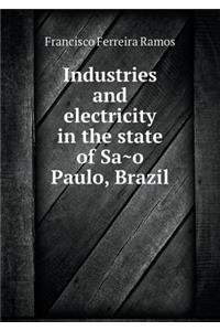 Industries and electricity in the state of São Paulo, Brazil