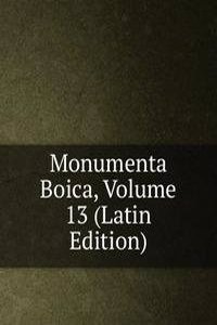 Monumenta Boica, Volume 13 (Latin Edition)