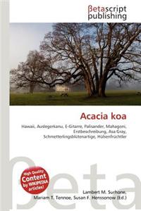Acacia Koa