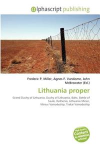 Lithuania Proper