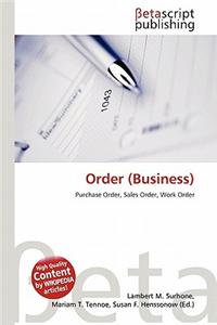 Order (Business)