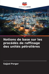 Notions de base sur les procédés de raffinage des unités pétrolières