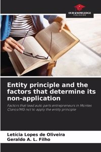 Entity principle and the factors that determine its non-application