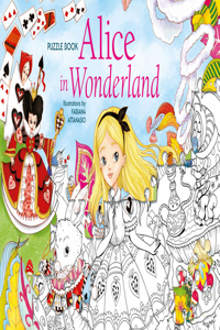 Alice in Wonderland Puzzle Book