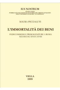 L'Immortalita Dei Beni