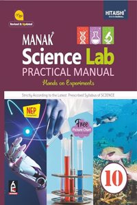 Manak Science Lab Practical Manual for Class 10 - Hitaishi Publishers