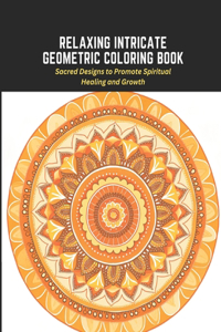 Relaxing Intricate Geometric Coloring Book