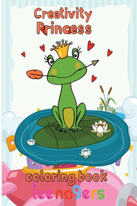 Creativity Princess Coloring Book Teenagers