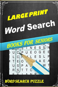 large print word search books for seniors