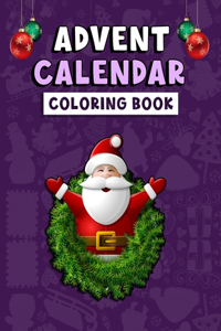 Advent Calendar Coloring Book