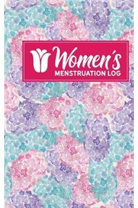 Women's Menstruation Log