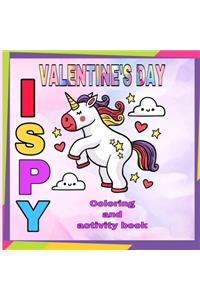 i spy valentine's day coloring and activity book