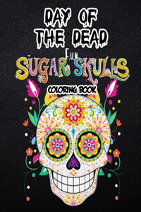 Day of the Dead fun sugar skull coloring book