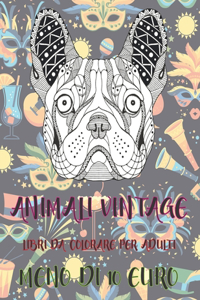 Libri da colorare per adulti - Meno di 10 euro - Animali vintage