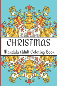 Christmas Mandalas Adults Coloring Books