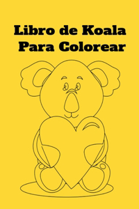 Libro de Koala Para Colorear