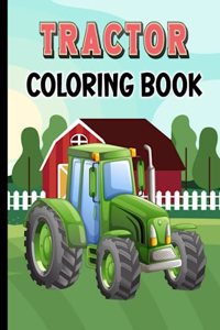 Tractor Coloring Book