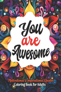 Inspirational Coloring Book for Women & Teens