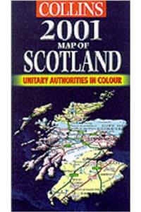 2001 Map of Scotland