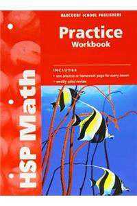 Hsp Math: Reteach Workbook Grade 3
