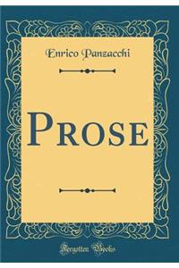 Prose (Classic Reprint)